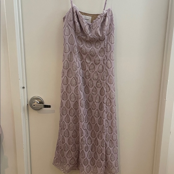 Reformation lilac midi dress 4 EUC - Picture 3 of 11